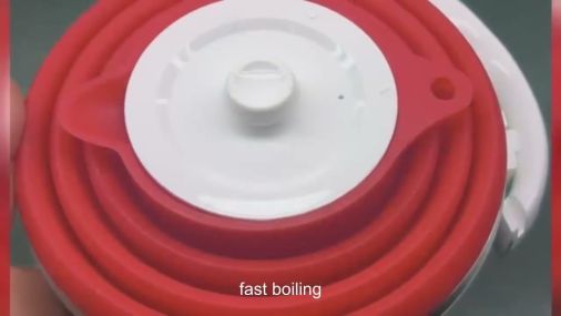 bouilloire électrique pliable à eau chaude grossistes en Chine, bouilloire électrique pliable en silicone de voyage meilleur fabricant chinois