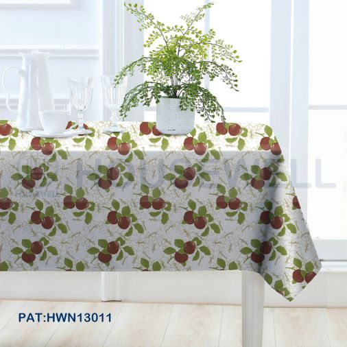 Printed 100% Polyester Party Tablecloth, machine washable , No smell,Mildew Resistant , Heavy Duty