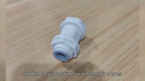 How to make refrigerator quick connector for plastic water line