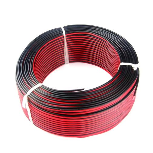 Transparent Red Speaker Cable Best China Exporter,Twisted Pair PVC Insulated Cable Price