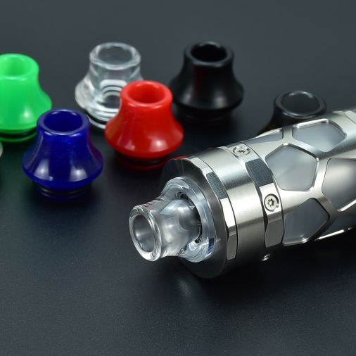 wolfcoolvape 演示的顶级 510 vape Drip Tip