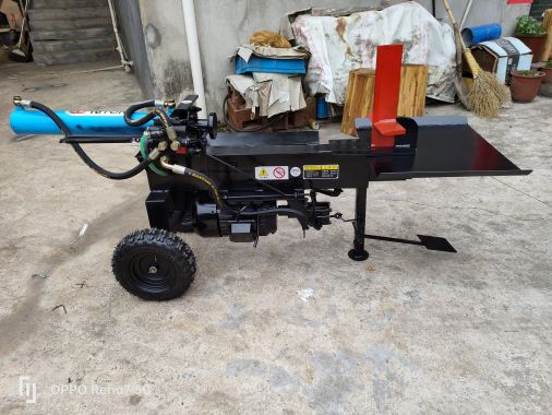 wood splitting machine manufacturer Chinese best 22ton affordable park use customization upon request gasoline Hydraulic Horizontal