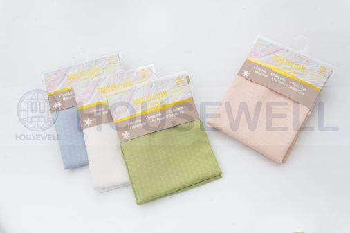 Taplak Meja Kain Warna Solid, Anti Air, Tahan Jamur, Tugas Berat, Nyaman disentuh