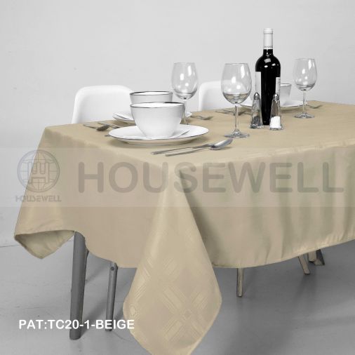 PEVA impresso com toalhas de mesa de flanela, fácil manutenção, ecológico