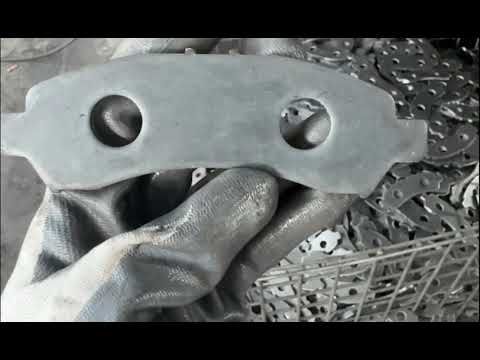 Pick Up Full Weld Brake Pads Backing Plates