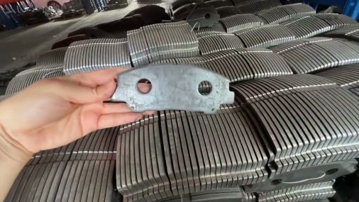 Best Quality Iron Casting Brake Pads Steel Plates