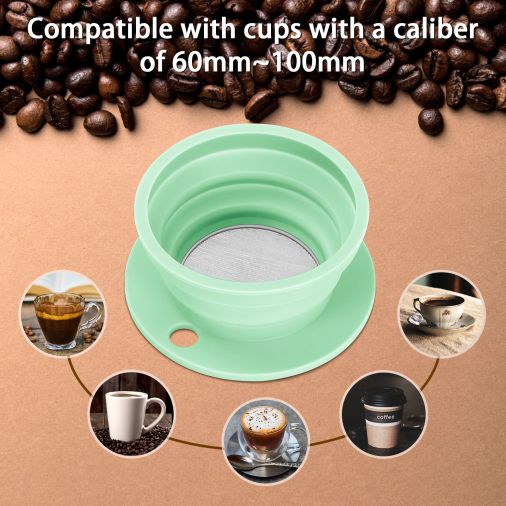 1 Satz Kaffeetropfer Bester Exporteur, Metallgeflecht-Kaffeefilter Chinesischer Hersteller, Stanley Camping-Kaffeemaschinenfabrik, Übergießkaffeemaschine in meiner Nähe Exporteur